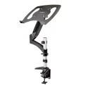 StarTech.com Black TV Bracket Desk Mount , 8 kg Load Capacity, VESA 75x75 mm or 100x100 mm, 310mm Height, 570mm ARMUNONB1