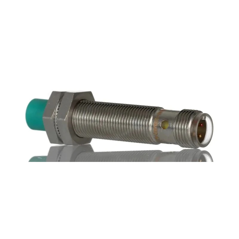 Pepperl + Fuchs Threaded Barrel Inductive Proximity Sensor M12 PNP 36V 8 mm 200mA NBN8-12GM50-A2-V1