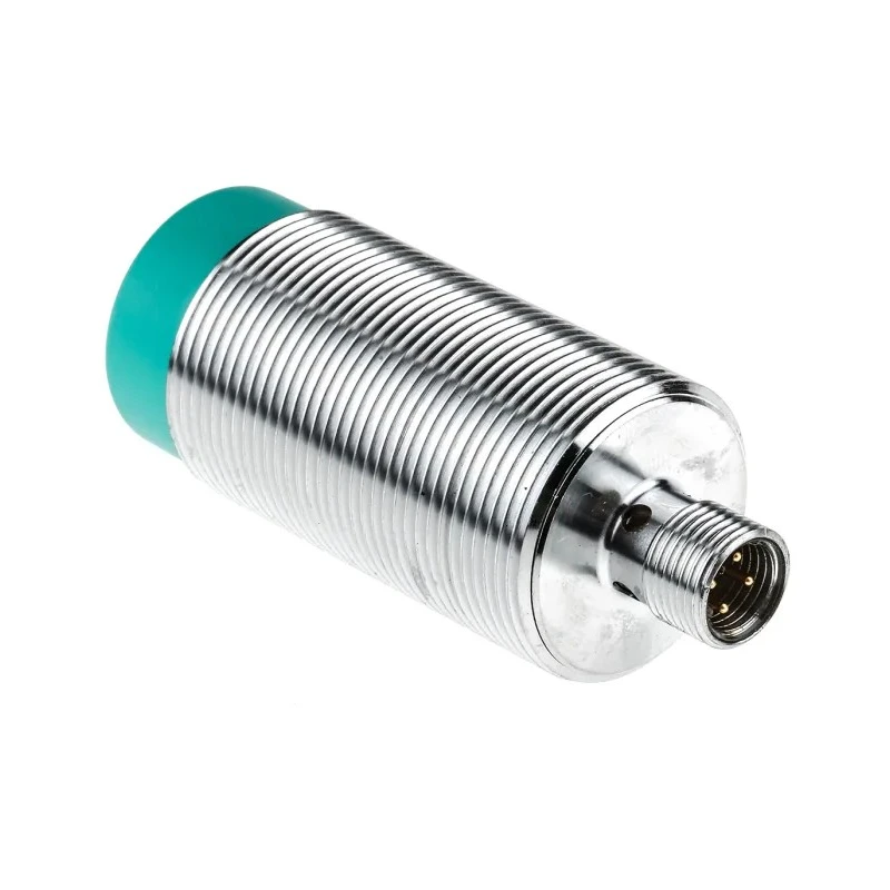 Pepperl + Fuchs Threaded Barrel Inductive Proximity Sensor M30 x 1.5 PNP 3V 40 mm 30 V dc 200mA NEN40-30GM60-E2-V1