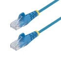 StarTech.com Cat6 4-Core Blue Ethernet Cable 1.5 m Unshielded Unscreened Snagless, Low Smoke Zero Halogen 