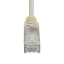 StarTech.com Slim Ethernet Cable 4 Core 28 AWG Copper Low Smoke Zero Halogen Grey 1.5 m Terminated Snagless Unshielded Cat6