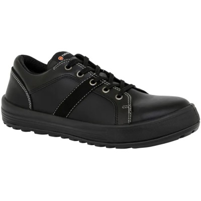 Parade Vargas Unisex Black Stainless Steel Safety Trainer Lace Up UK 11 EU 46 07VARGAS382446