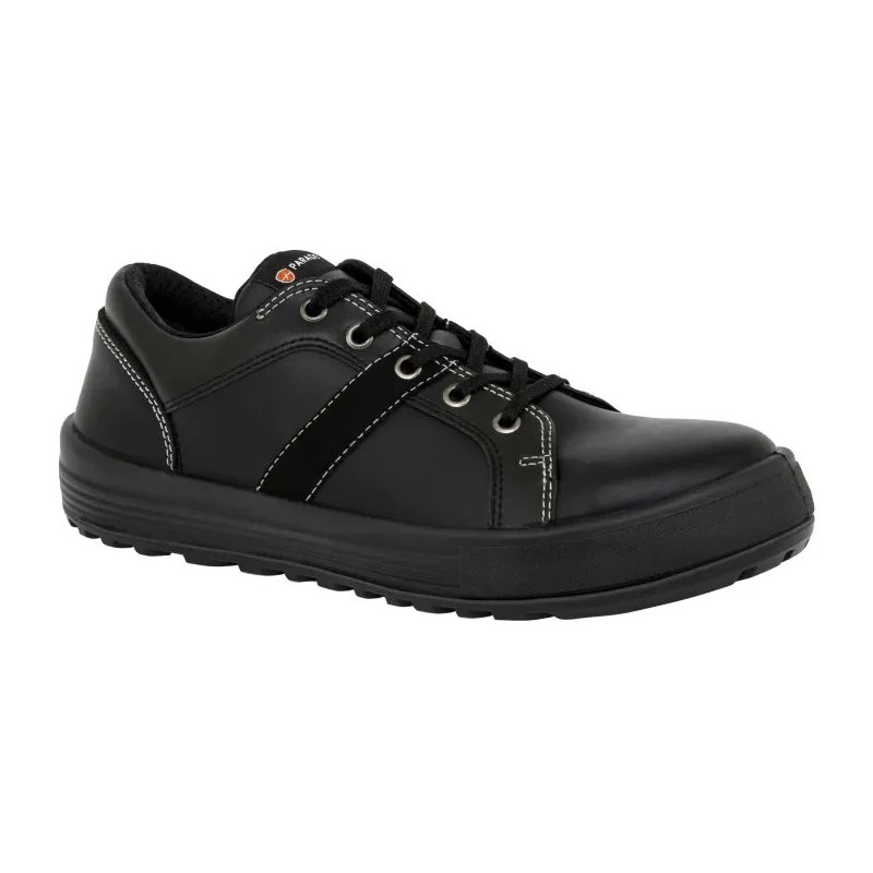 Parade Vargas Unisex Black Stainless Steel Safety Trainer Lace Up UK 11 EU 46 07VARGAS382446