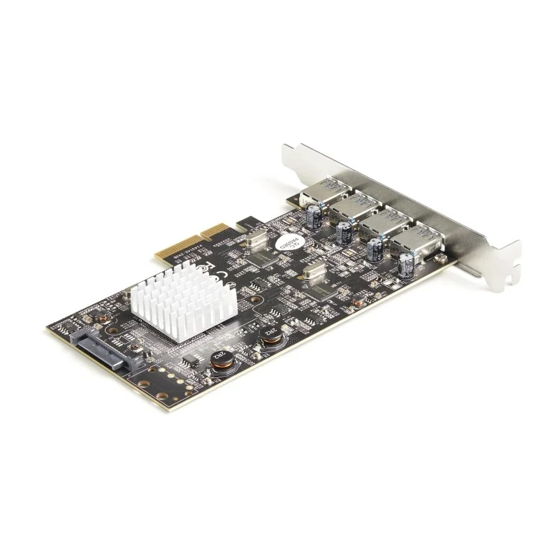 StarTech.com 4 Port USB Card USB 3.2 Gen 2 10Gbps PCI Express Adapter PEXUSB314A2V2
