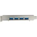 StarTech.com 4 Port USB Card USB 3.2 Gen 2 10Gbps PCI Express Adapter PEXUSB314A2V2