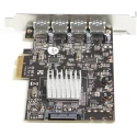 StarTech.com 4 Port USB Card USB 3.2 Gen 2 10Gbps PCI Express Adapter PEXUSB314A2V2