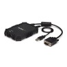 StarTech.com USB VGA KVM Switch 1 Port 1 Display 1920 x 1200 Pixel Maximum Resolution NOTECONS02X
