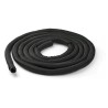 StarTech.com 15 ft Black Polyester Nylon Cable Cover Sleeve Flame Resistant UL94 V0 WKSTNCM2