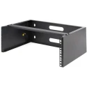 StarTech.com Black 4U Steel 2 Post Frame Server Rack, 183 mm Height, 35 mm Depth WALLMOUNT4