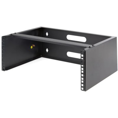 StarTech.com Black 4U Steel 2 Post Frame Server Rack, 183 mm Height, 35 mm Depth WALLMOUNT4