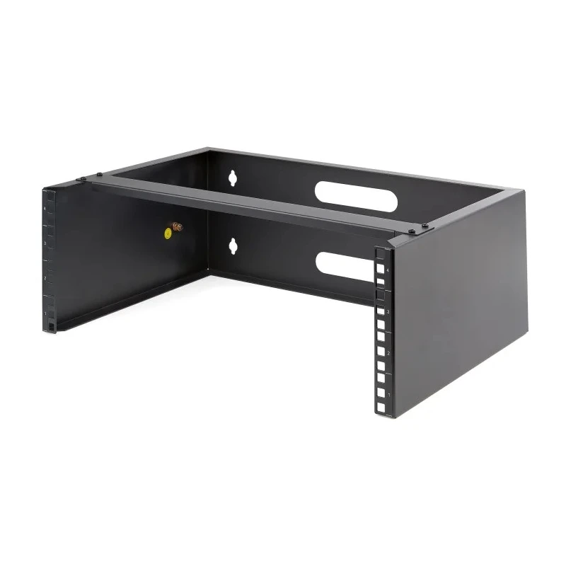 StarTech.com Black 4U Steel 2 Post Frame Server Rack, 183 mm Height, 35 mm Depth WALLMOUNT4