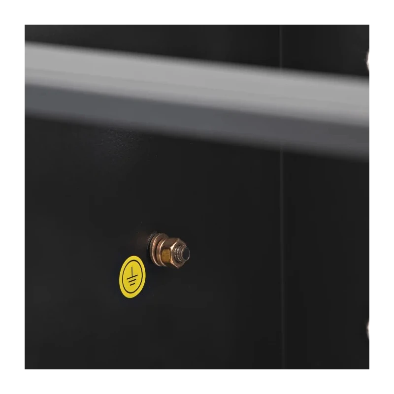 StarTech.com Black 4U Steel 2 Post Frame Server Rack, 183 mm Height, 35 mm Depth WALLMOUNT4