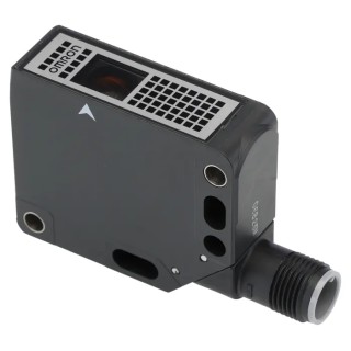 Omron Retroreflective Photoelectric Sensor, Block Style, PNP Output, 0 to 700 mm Detection Range, IP67, IP69K E3S-DBP22T