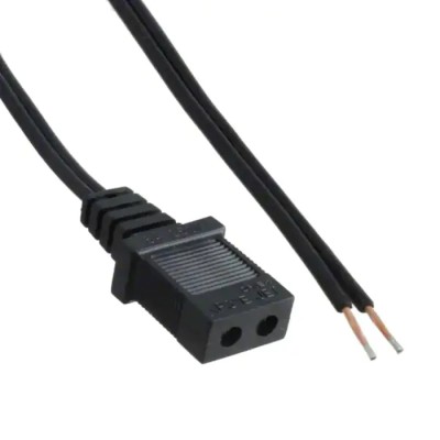 Sanyo Denki Power Cable Assembly Plug Cord 2.1 m for Use with ACDC Fan 489-1635-L21