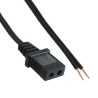 Sanyo Denki Power Cable Assembly Plug Cord 2.1 m for Use with ACDC Fan 489-1635-L21