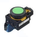 Idec Push Button Switch, Momentary, Panel Mount, 22 mm Cutout, 1 NO, IP20 IP65 IP66 IP67, 240 V Contact, CW1B-M1E10G