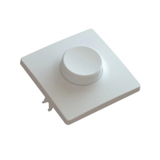 Inventronics 1 Way Light Controller 6A, 230V Flush Mount White Dimmer Switch DIM-MCU-G2