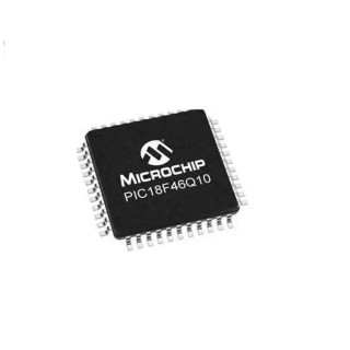 Microchip 8 bit PIC Microcontroller, 64 MHz, 64kB FLASH, 44-Pin QFP PIC18F46Q10-I/PT