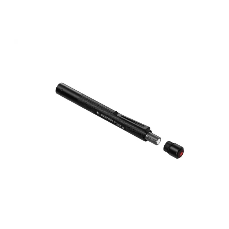 LEDLENSER Compact LED Torch IP54 Aluminium Alloy 120 lm 90m Beam Distance P4 CORE