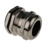 SIB Metallic Nickel Plated Brass Cable Gland M25 Thread, 9 mm to 16 mm Diameter, IP68 Rated, Locknut Included 831-9028