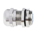 Alpha Wire Metallic Nickel Plated Brass Cable Gland PG9 Thread, 4 mm to 8 mm Cable Diameter, IP68 831-9040