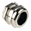 RS PRO Metallic Nickel Plated Brass Cable Gland, M40 Thread, 22 mm Min. Cable Diameter, 32 mm Max. Cable Diameter 831-9030