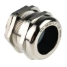 RS PRO Metallic Nickel Plated Brass Cable Gland, M40 Thread, 22 mm Min. Cable Diameter, 32 mm Max. Cable Diameter 831-9030