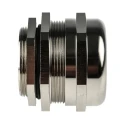 RS PRO Metallic Nickel Plated Brass Cable Gland, M40 Thread, 22 mm Min. Cable Diameter, 32 mm Max. Cable Diameter 831-9030
