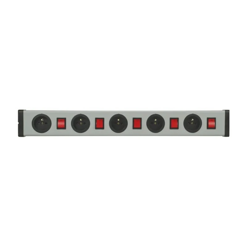 Bodo Ehmann 16A 250V 5 Gang Extension Lead with Type E French Sockets and 1.5m Cord 0202X02052301B