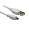 RS PRO IC Socket USB Cable Male USB Type A to Male USB 2.0 Mini USB Type B Black 5 m 236-9073