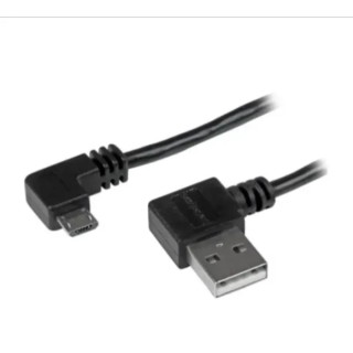 RS PRO IC Socket USB Cable Male USB Type A to Male USB 2.0 Micro USB Type B Black 1 m 236-9080