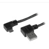RS PRO IC Socket USB Cable Male USB Type A to Male USB 2.0 Micro USB Type B Black 1 m 236-9080