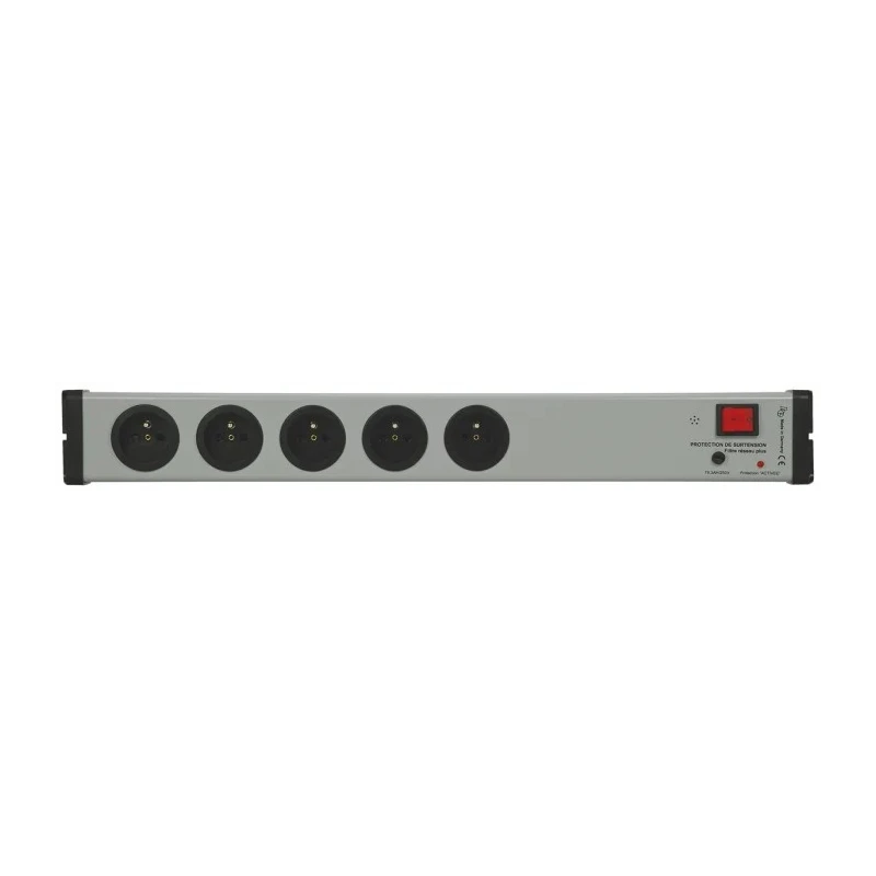 Bodo Ehmann 16A 250V 5 Gang Extension Lead with 1.5m Cable Type E Socket Bar Surge Protection 0207X02052301