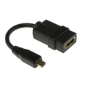 RS PRO Polyvinyl Chloride Male Mini DisplayPort to Female DisplayPort Cable 150mm 236-9125
