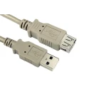 RS PRO USB Cable Female USB Type A to Female USB Type A Black 5m USB 2.0 236-9151