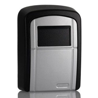 ABUS Aluminium Wall-Mounted Key Lock Box, Silver and Black, 120mm x 88mm x 39mm 707
