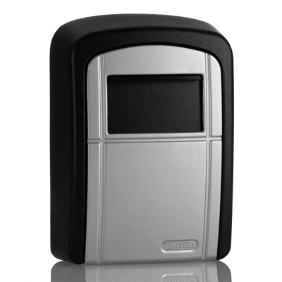 ABUS Aluminium Wall-Mounted Key Lock Box, Silver and Black, 120mm x 88mm x 39mm 707