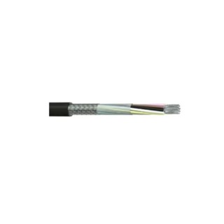RS PRO Multi-Core Industrial Cable DEF STAN Series, 12 Cores, 0.22 mm², Screened, 100 m, Black Polyvinyl Chloride 236-9247