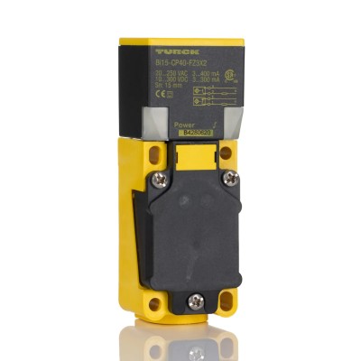Turck Block Inductive Proximity Sensor M20 Thread, Flush Mounting, Shielded, 15mm Detection, 2-Wire Output BI15-CP40-FZ3X2