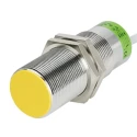 Turck Threaded Barrel Inductive Proximity Sensor M30, NPN Output, 30 V DC, 15 mm Detection Distance, Chrome BI15-M30-AN6X