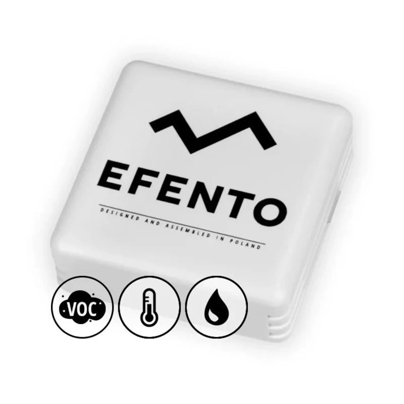 Efento Air Quality Data Logger Bluetooth 3 Channel 5906660327400