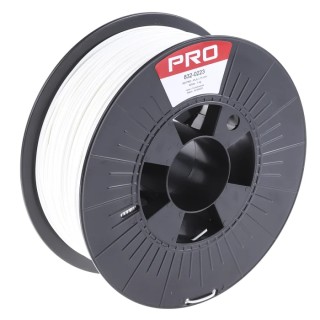 RS PRO 1.75 mm White PLA 3D Printer Filament, 1 kg 832-0223