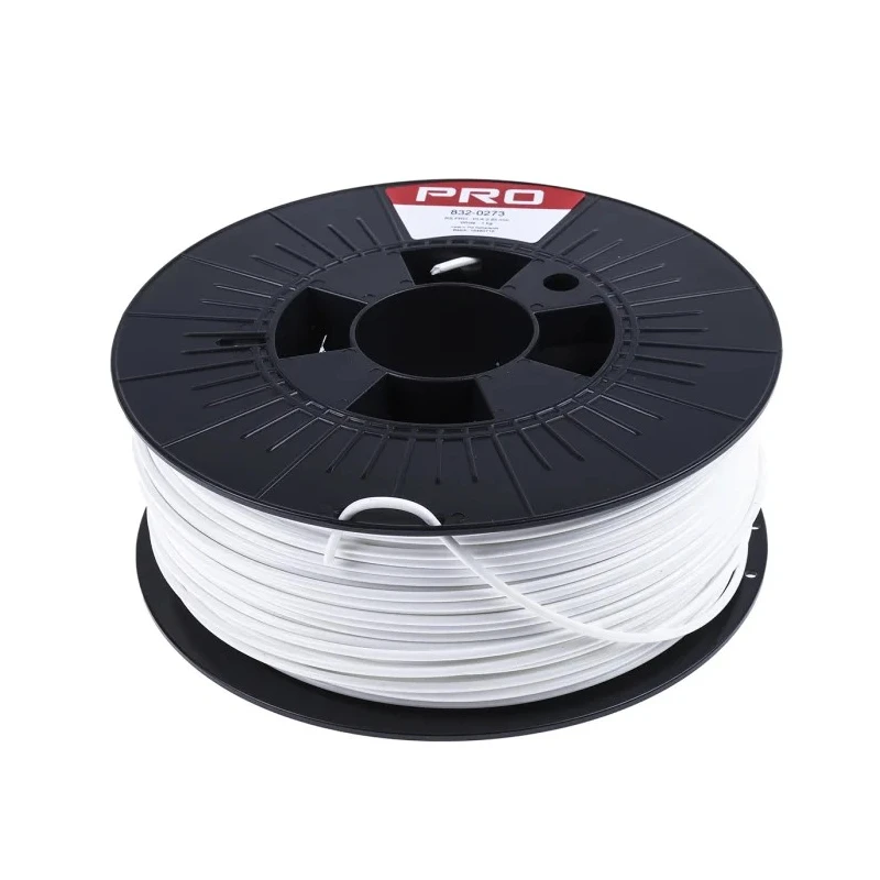 RS PRO White PLA 3D Printer Filament 2.85 mm Diameter 1 kg Model 832-0273