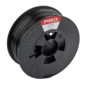 RS PRO 2.85 mm Black PLA 3D Printer Filament, 1 kg, Polylactic Acid Material, FDM Technology, 210°C Max Temperature 832-0264