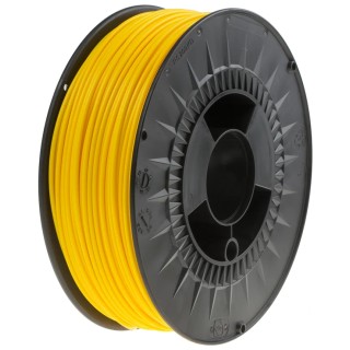 RS PRO 2.85 mm Yellow PLA 3D Printer Filament, 1 kg 832-0282