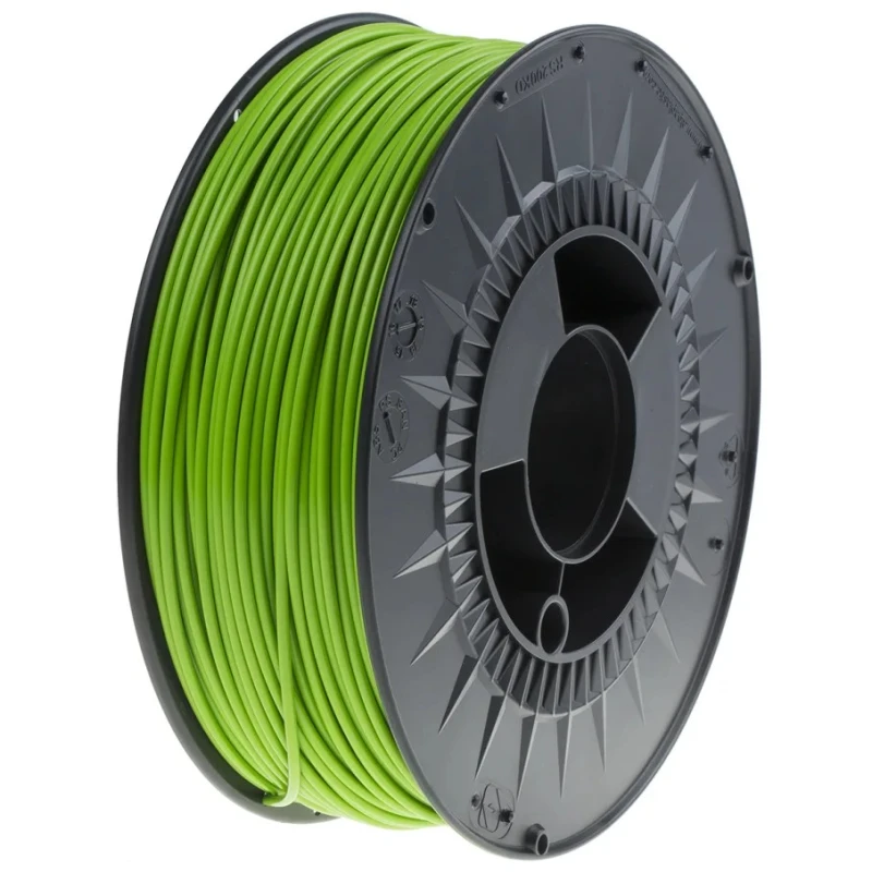 RS PRO 2.85 mm Green PLA 3D Printer Filament 1 kg 832-0289