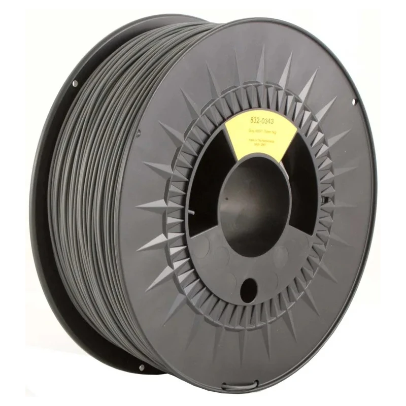 RS PRO 1.75 mm Grey ABS 3D Printer Filament, 1 kg, Fused Deposition Modelling (FDM) 270°C Maximum Temperature 832-0343