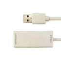 RS PRO Gigabit USB 3.0 USB Ethernet Adapter, 1 USB Port, 10/100/1000 Base-T, Cable Length 15 cm, Model 236-9135