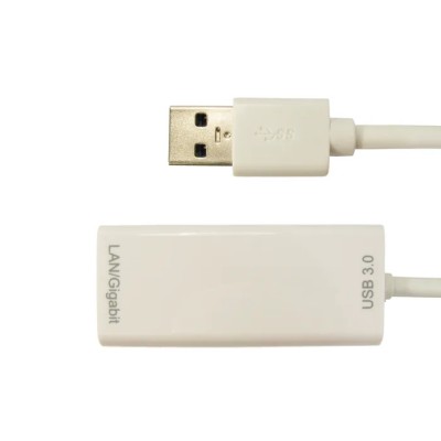 RS PRO Gigabit USB 3.0 USB Ethernet Adapter, 1 USB Port, 10/100/1000 Base-T, Cable Length 15 cm, Model 236-9135