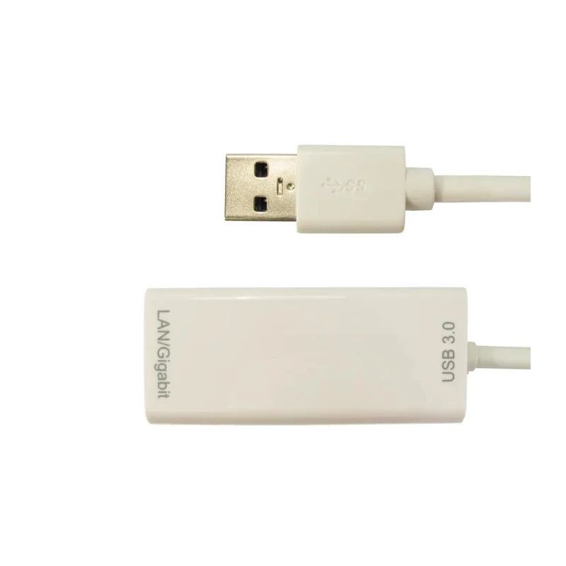 RS PRO Gigabit USB 3.0 USB Ethernet Adapter, 1 USB Port, 10/100/1000 Base-T, Cable Length 15 cm, Model 236-9135